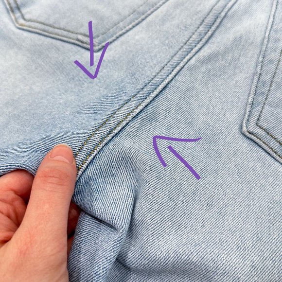 Re/Done 70s High-Rise Stove Pipe Jeans in Seawater Destroyed Light Wash Denim - Picture 15 of 16